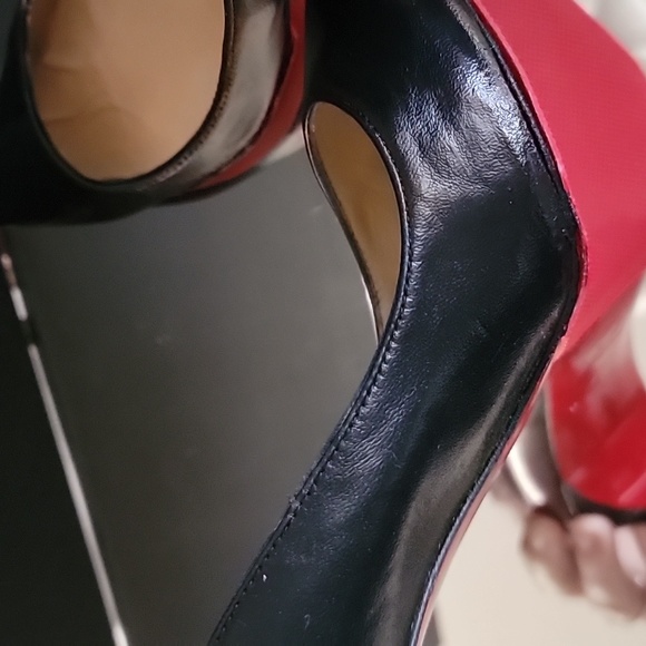 Christian Louboutin Black Kid Leather So Kate Sz 38 - Picture 7 of 16